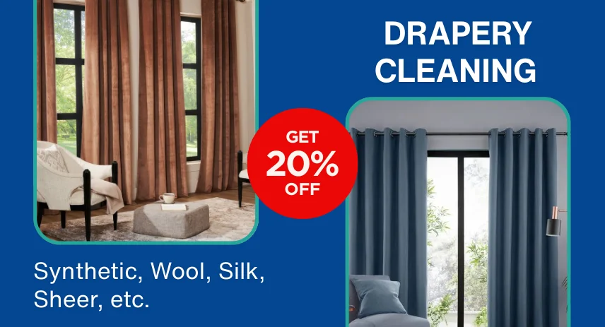 FOR DRAPERY AND BLINDS CLEANING